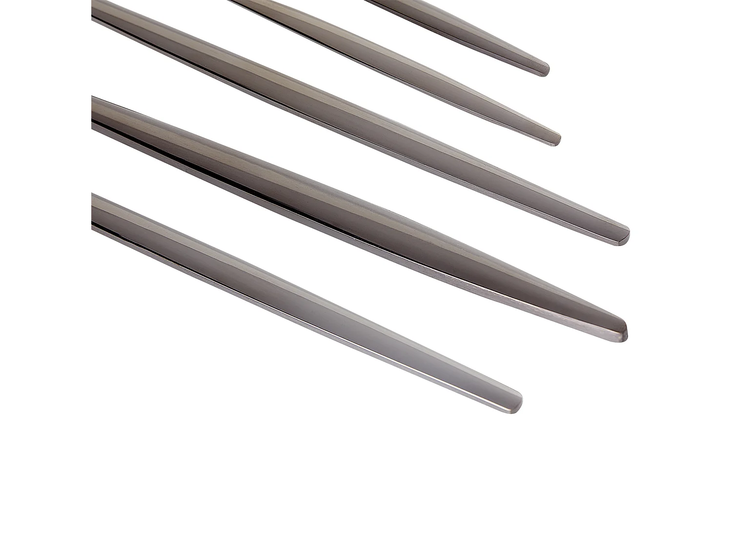 Set de 30 couverts RIGATONI Noir