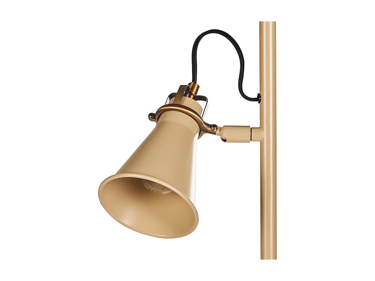 Lampa podłogowa MOYOLA Regulowana Metal Beżowy