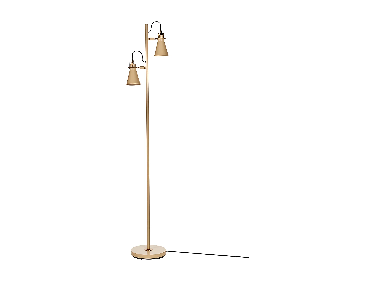 Lampada da pavimento MOYOLA Regolabile Metallo Beige