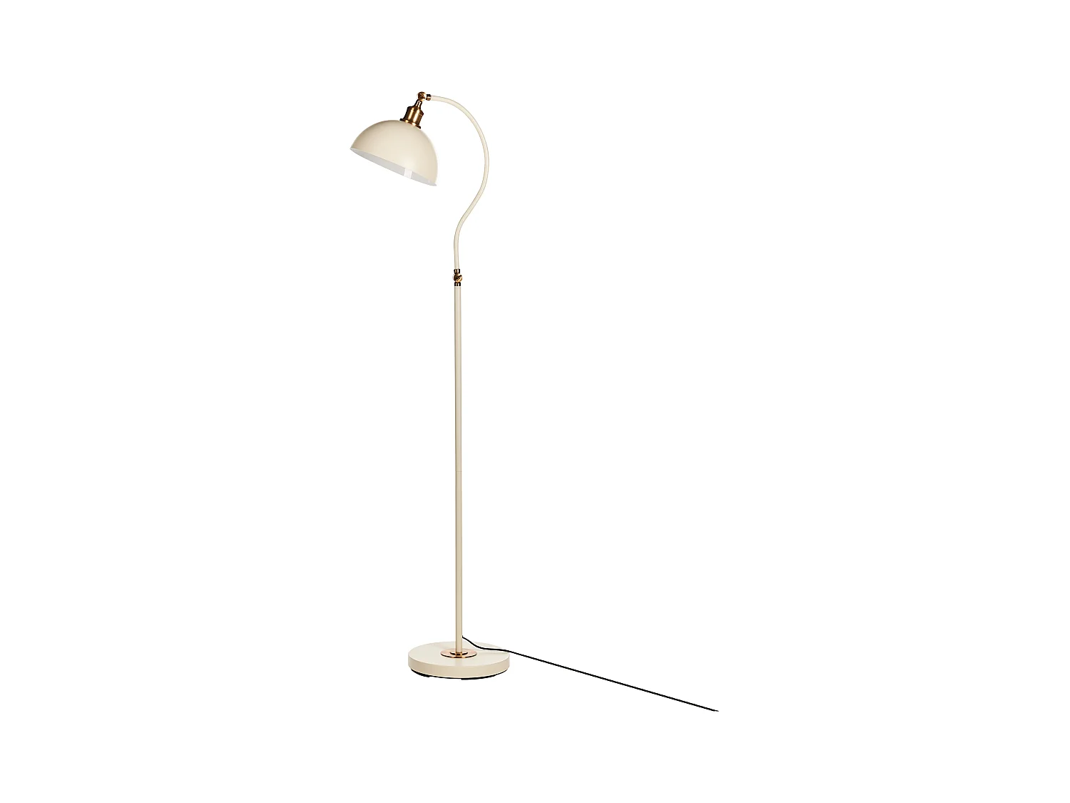 Staande lamp LENNON Verstelbaar Metaal Lichtbeige