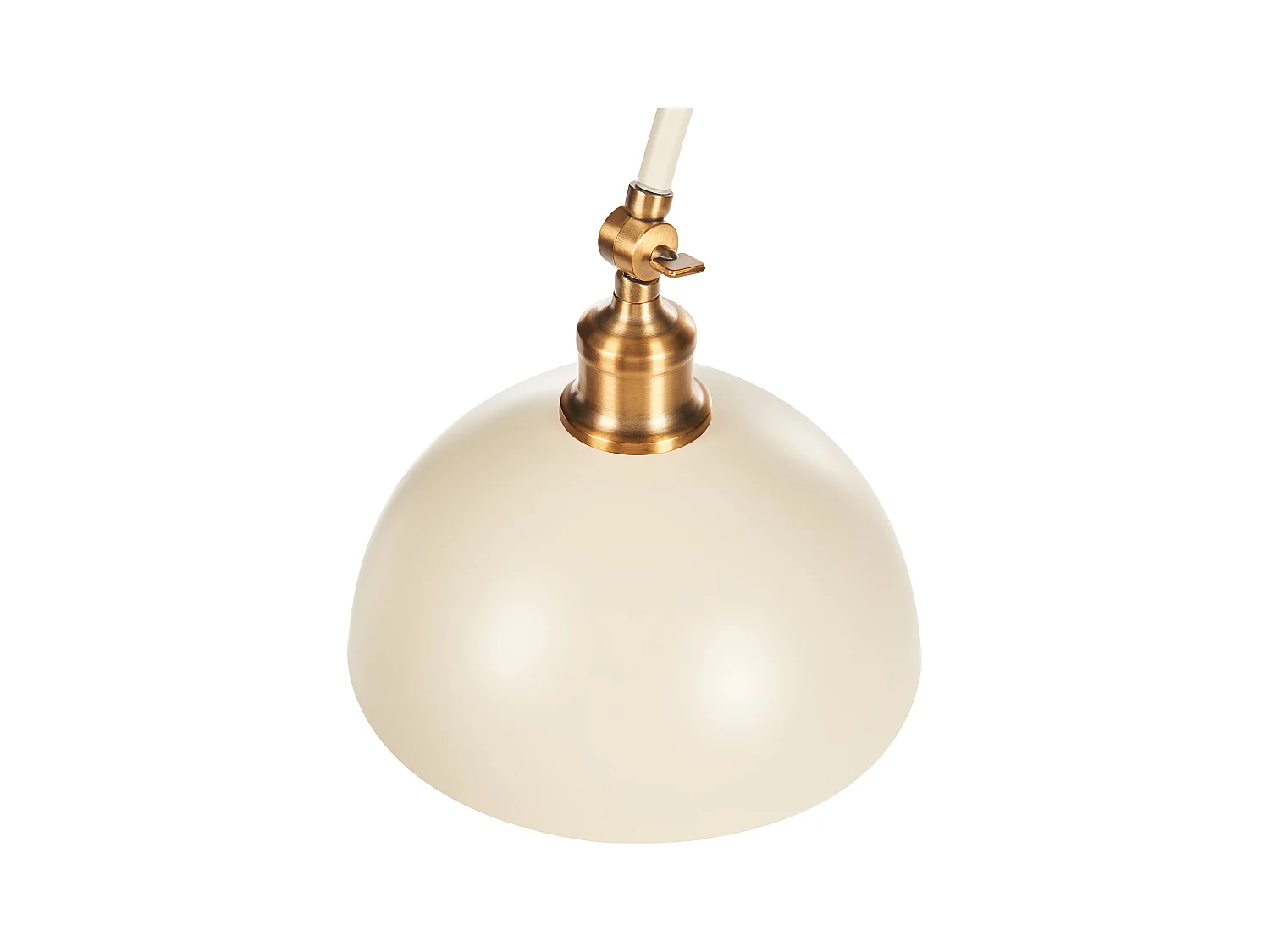 Staande lamp LENNON Verstelbaar Metaal Lichtbeige
