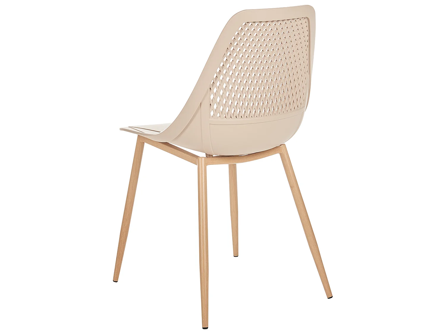 Lot de 4 chaises de salle à manger HAZELTON Beige