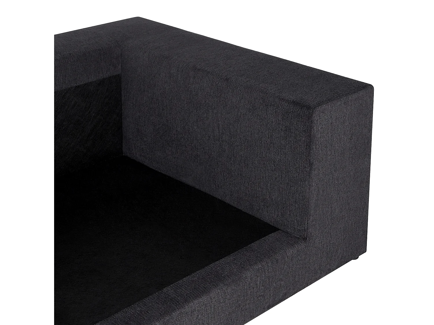 Sofa GLORVIKA Czarny dla 3 osób