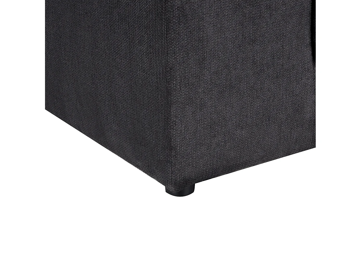 Sofa GLORVIKA Czarny dla 3 osób