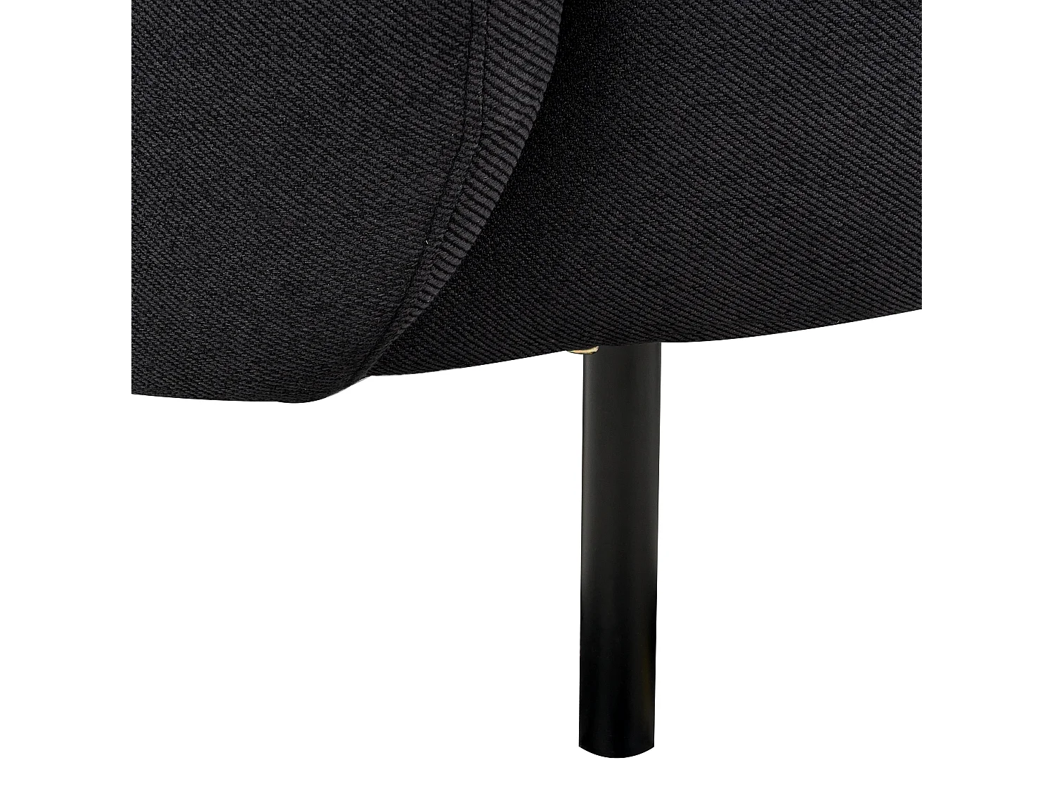 Sofa LOEN Czarny dla 2 osób