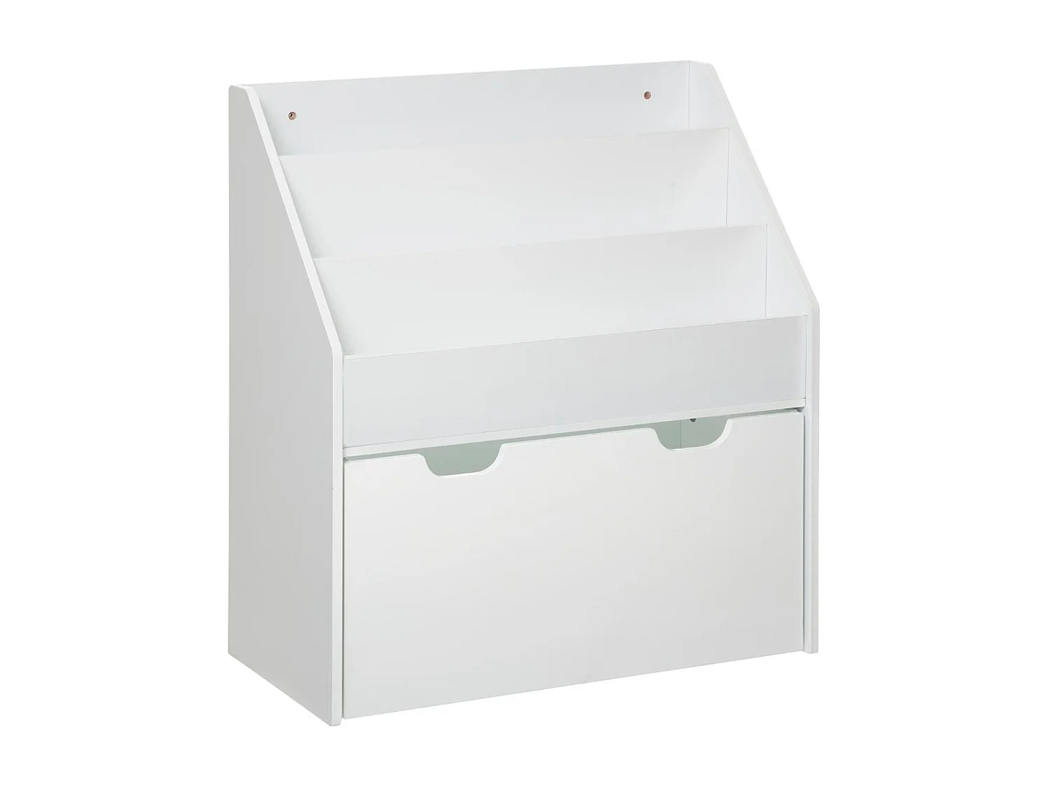 WELL HOME - Bibliothèque et vases pour enfants avec ruote 62,7x30x70 cm