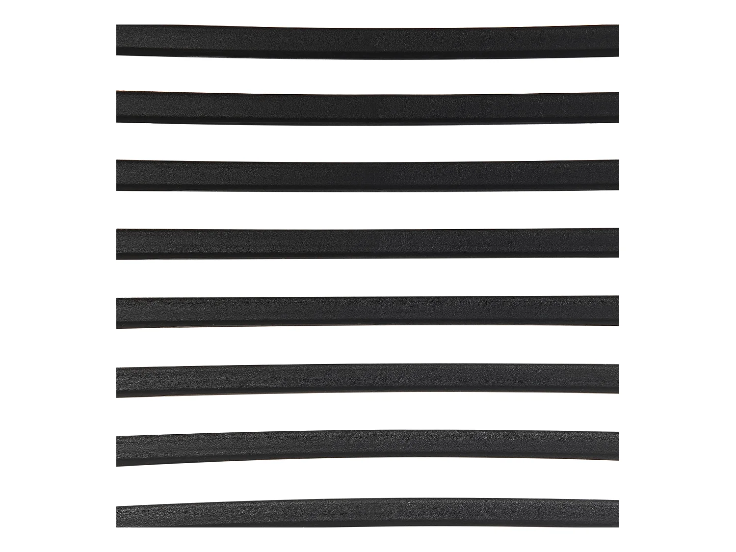 Set van 4 eetkamerstoelen MONTELLO Zwart