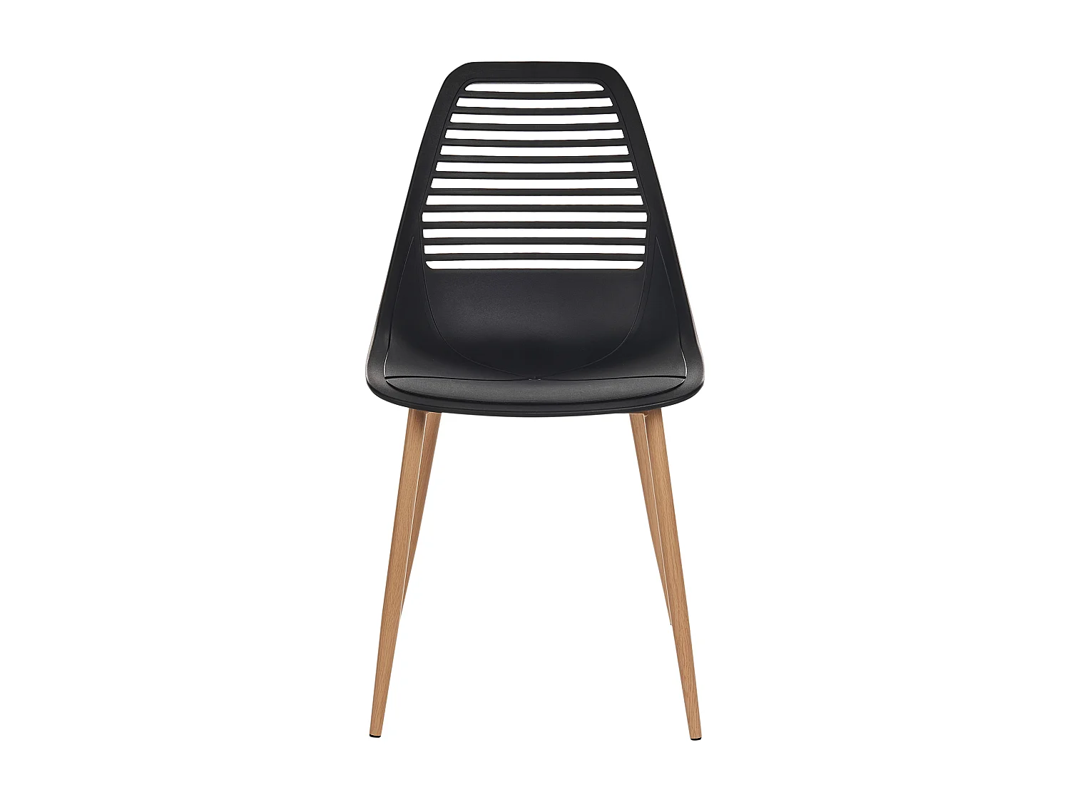 Lot de 4 chaises de salle à manger MONTELLO Noir