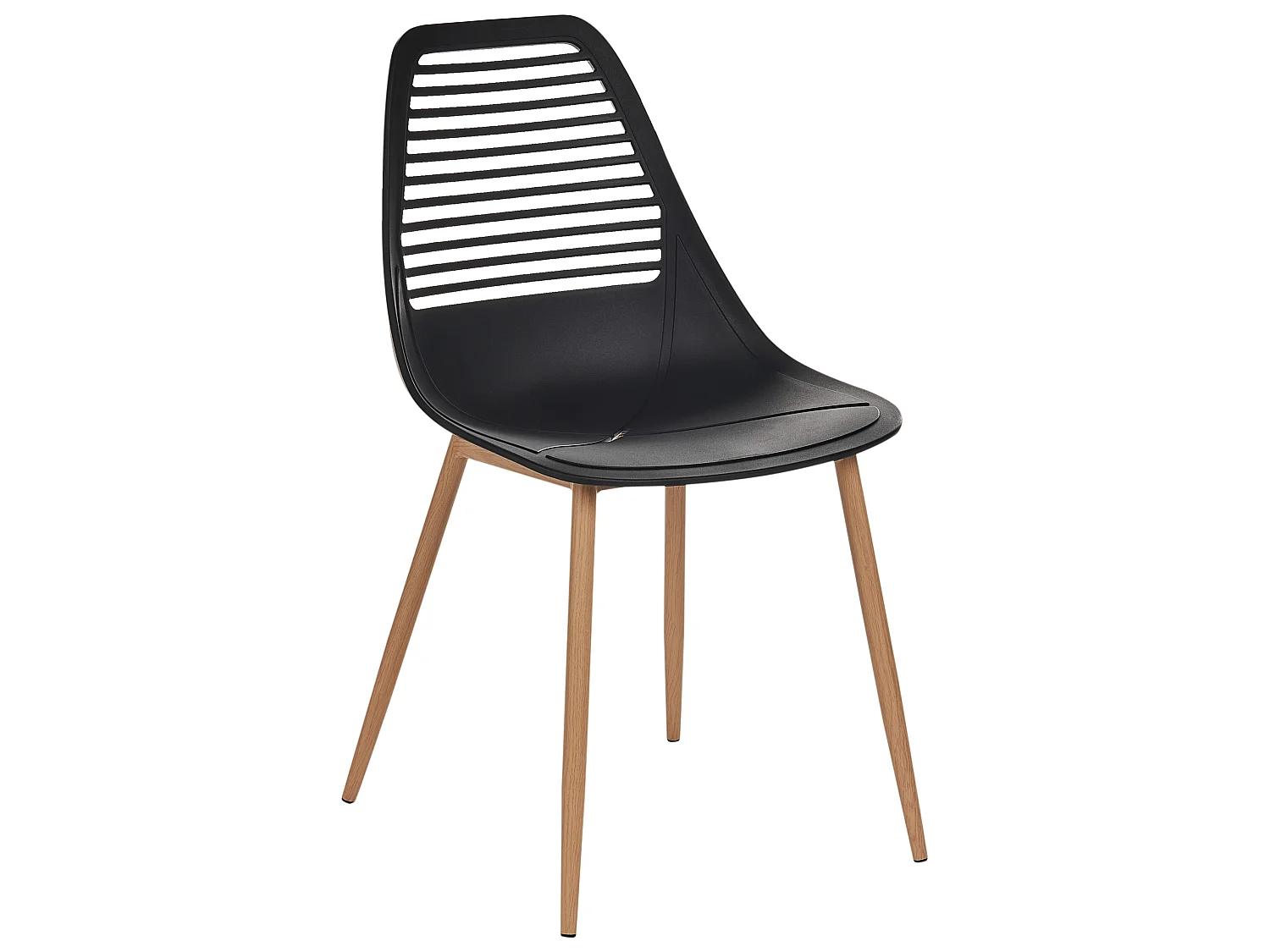 Lot de 4 chaises de salle à manger MONTELLO Noir