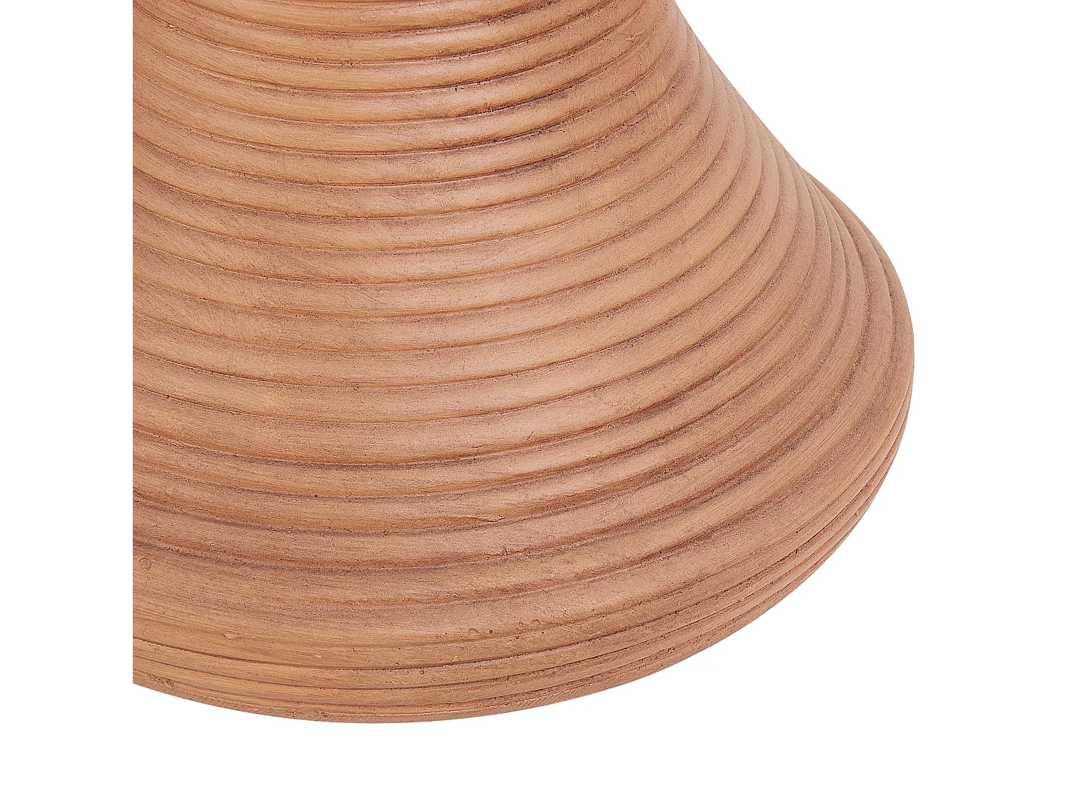 Table d'appoint CALDARO 40 cm 40 cm Imitation bois Marron