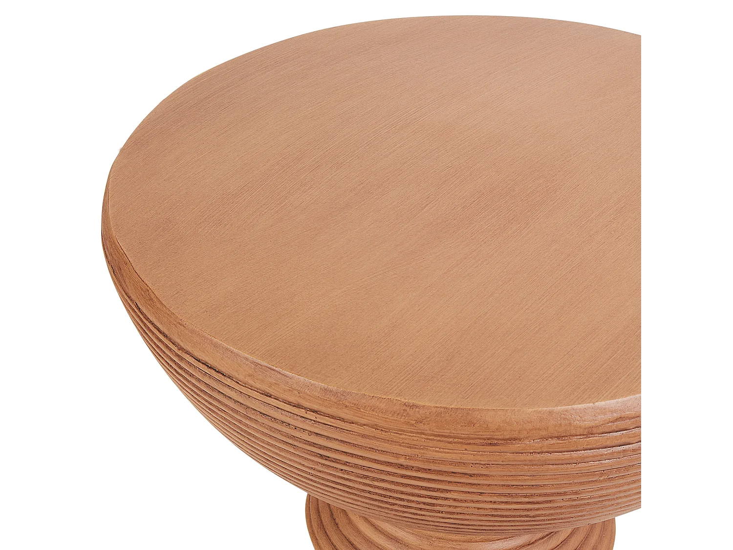 Table d'appoint CALDARO 40 cm 40 cm Imitation bois Marron