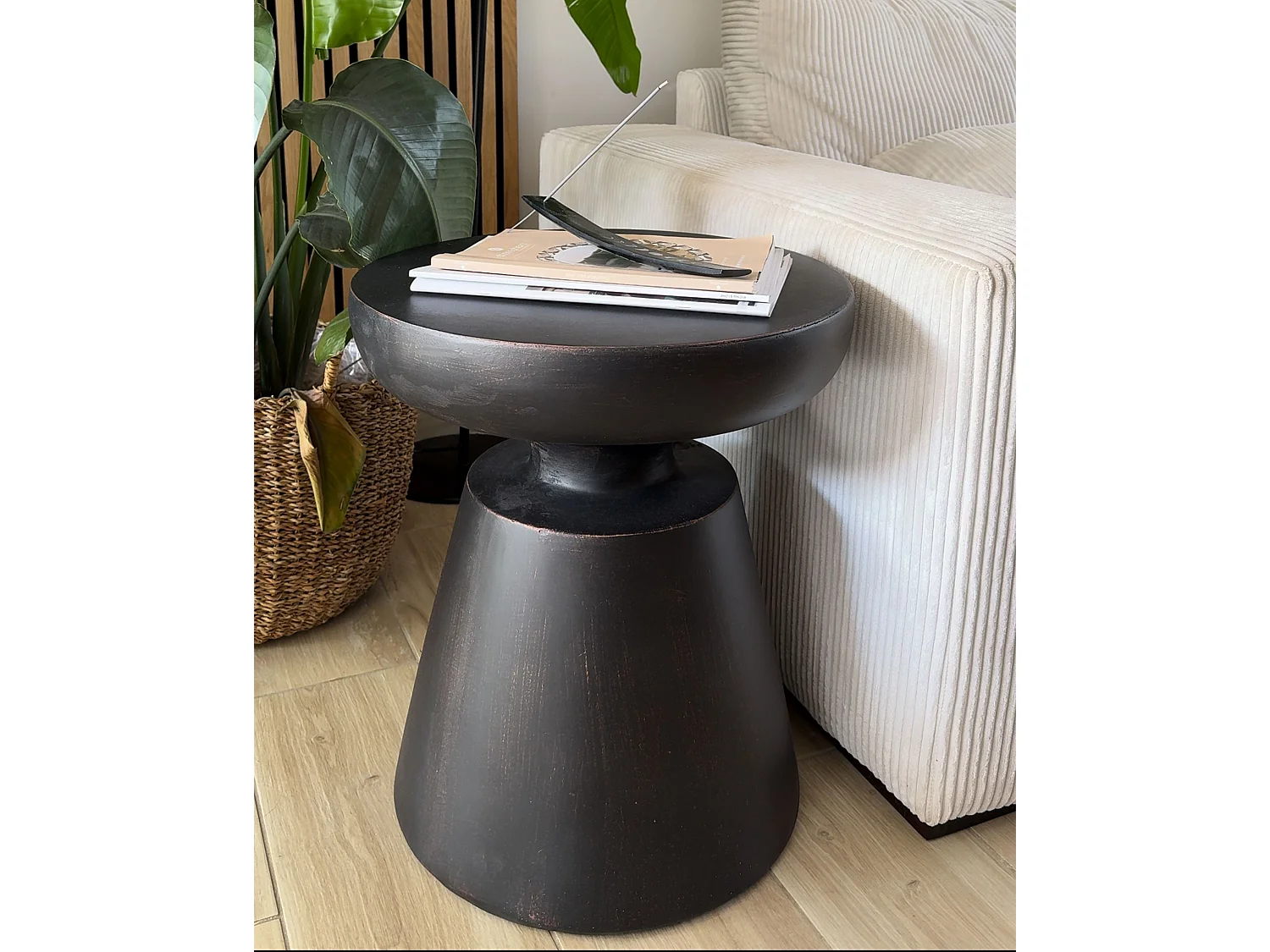 Beistelltisch MINCIO Schwarz