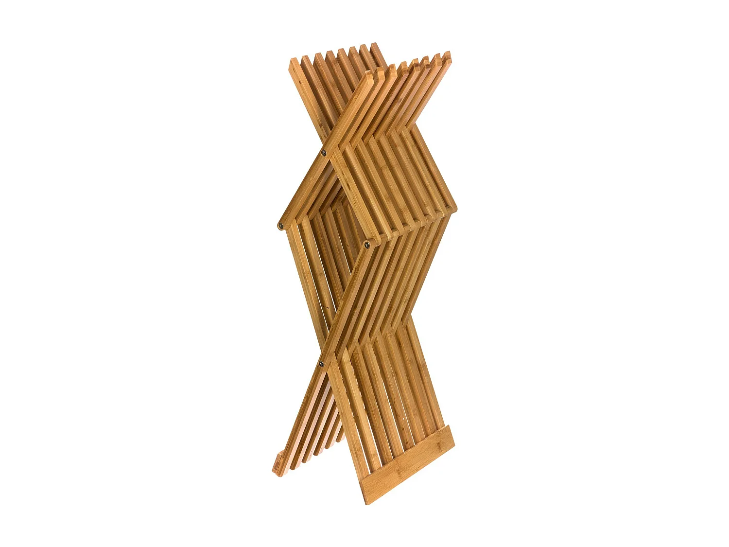 WELL HOME - Tabouret en bambou - 40x32x45 cm