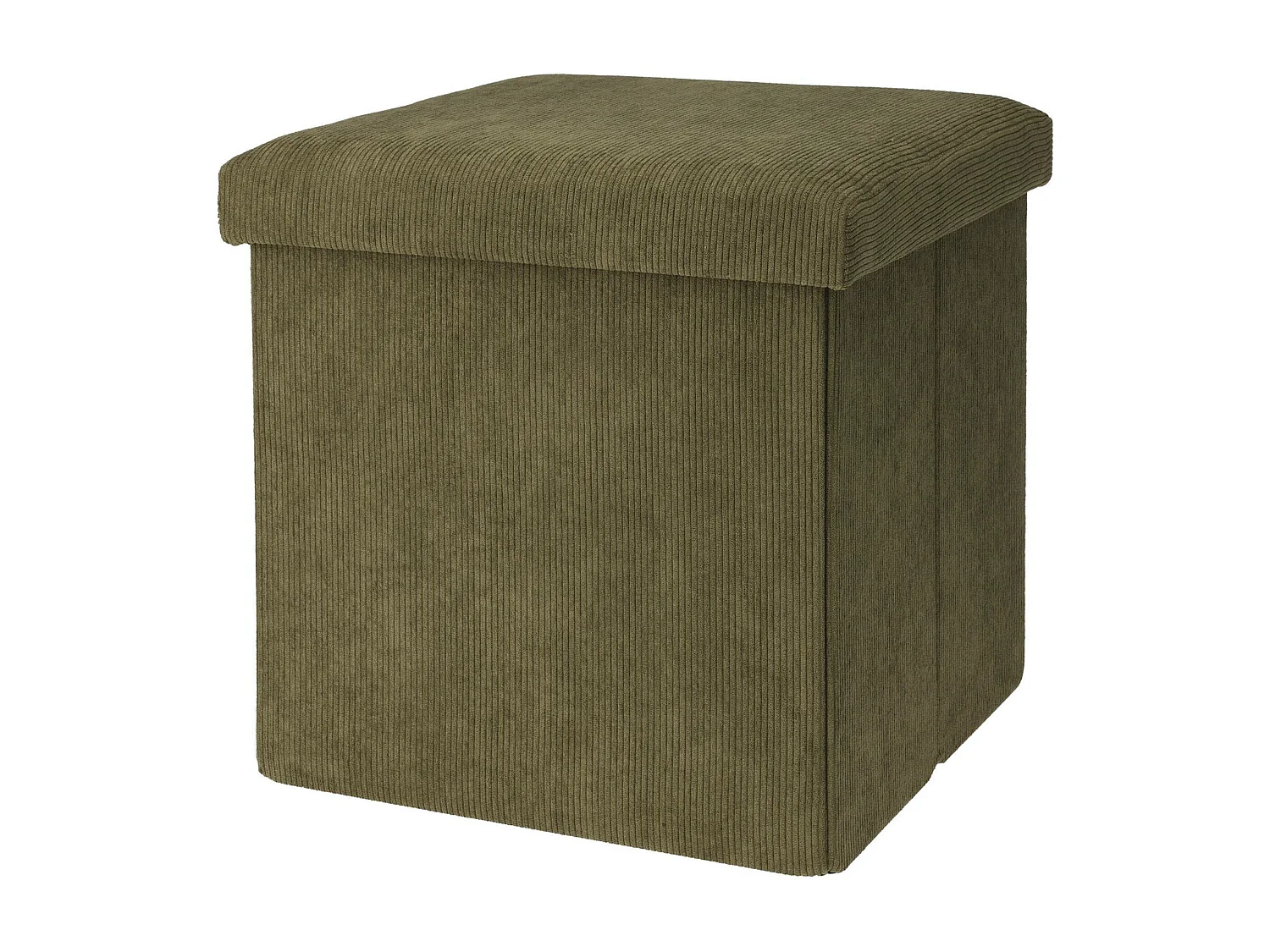 WELL HOME - Pack 2 Tabourets d'Organisation Vert Foncé