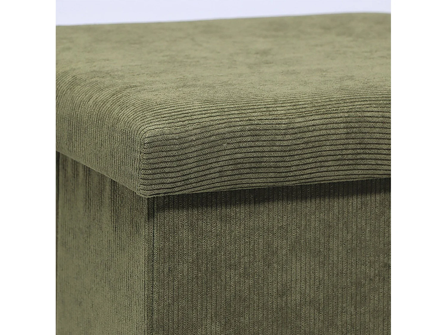 WELL HOME - Pack 2 Tabourets d'Organisation Vert Foncé