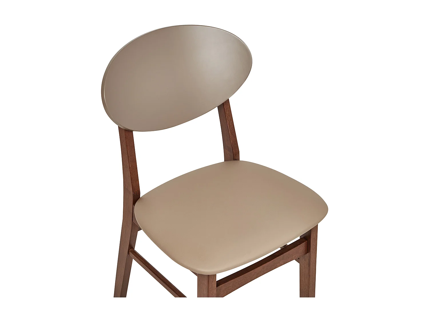Lot de 2 chaises de salle à manger AMERY Bois Marron clair