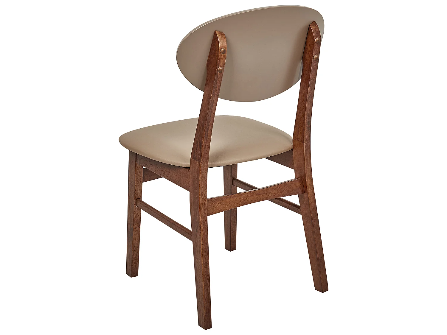 Lot de 2 chaises de salle à manger AMERY Bois Marron clair