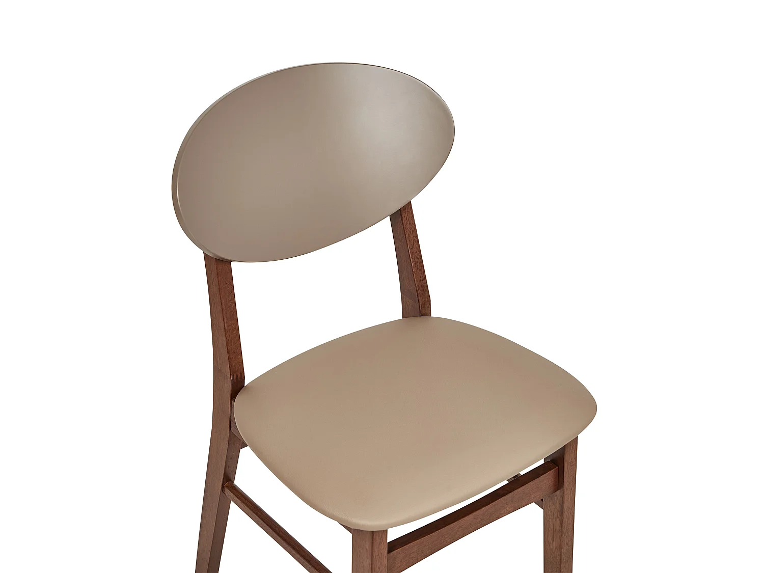 Lot de 2 chaises de salle à manger AMERY Bois Marron clair