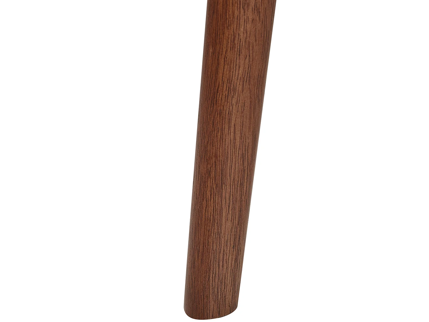 Lot de 2 chaises de salle à manger OVERLY Bois Marron foncé