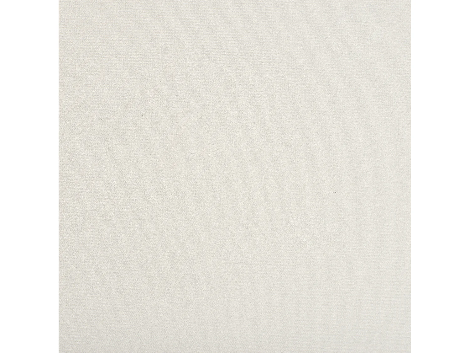 Canapé 3 places ALSVAG Velours Blanc cassé