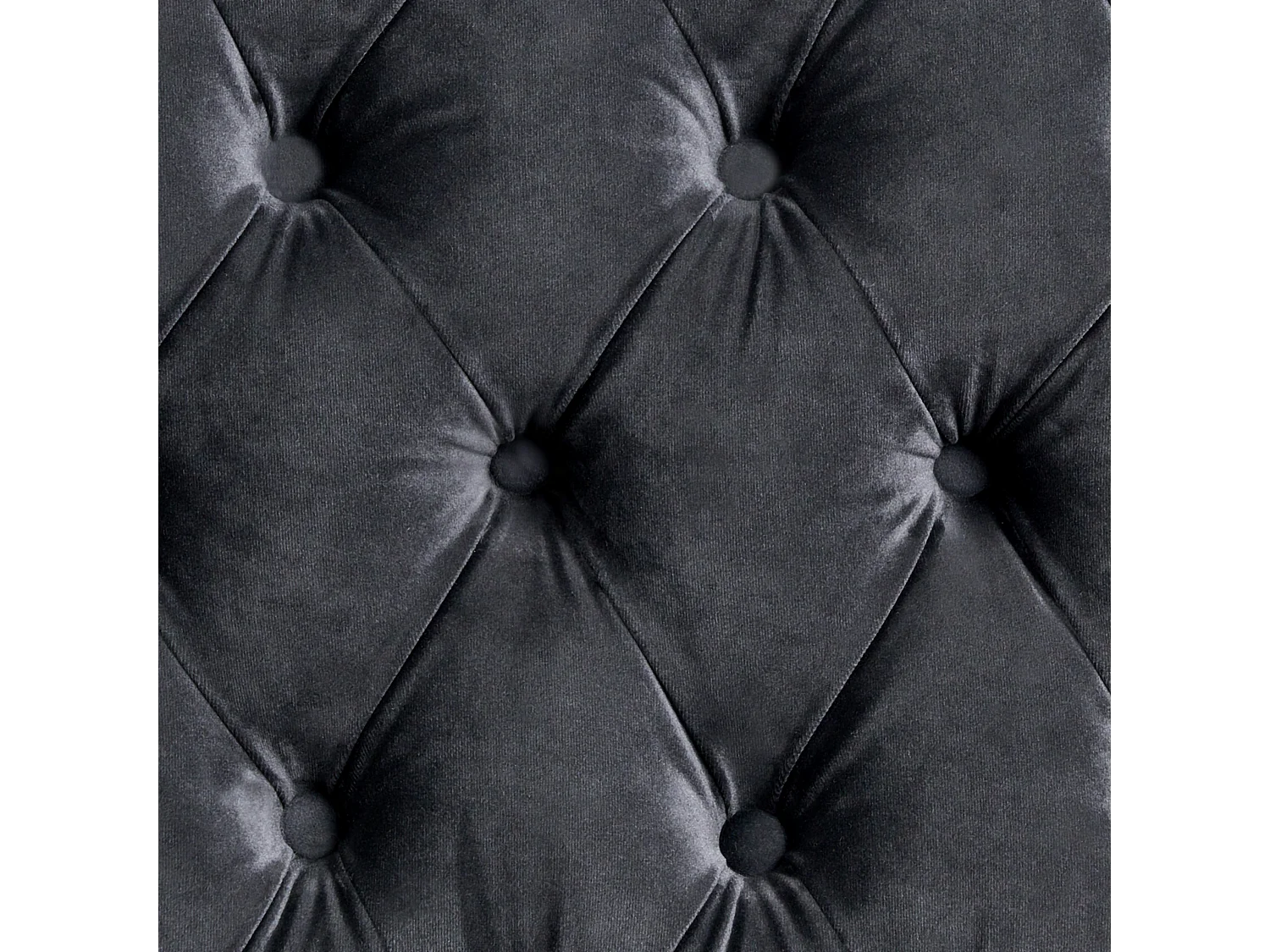 Modernes 2-Sitzer Küchensofa Samt schwarz Holzbeine Ohrensofa Torsby