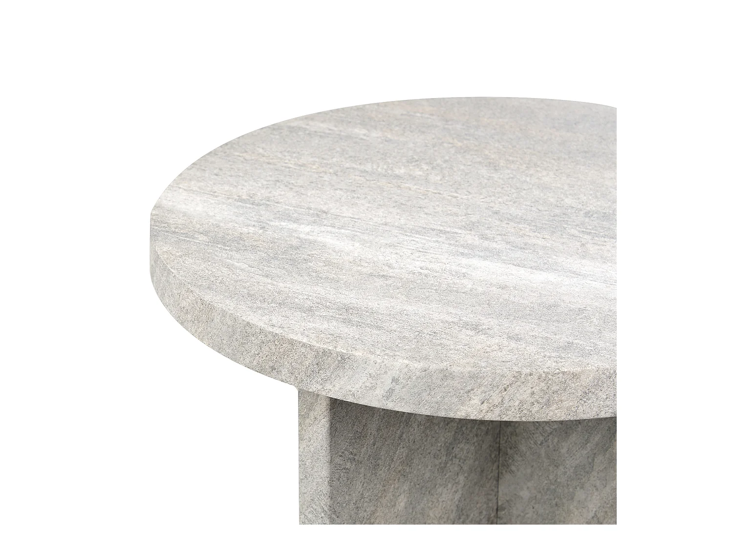 Table d'appoint STANTON Effet béton gris