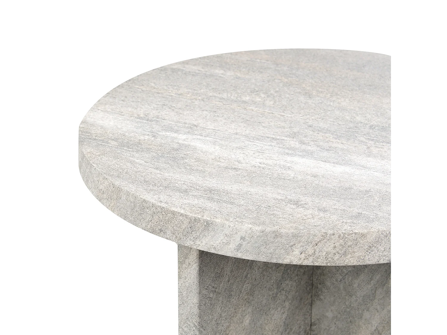 Table d'appoint STANTON Effet béton gris