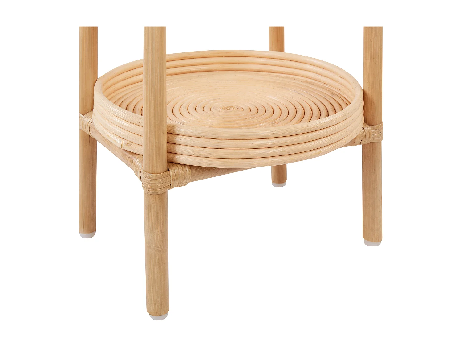Beistelltisch TROOLIE Rattan Naturfarben