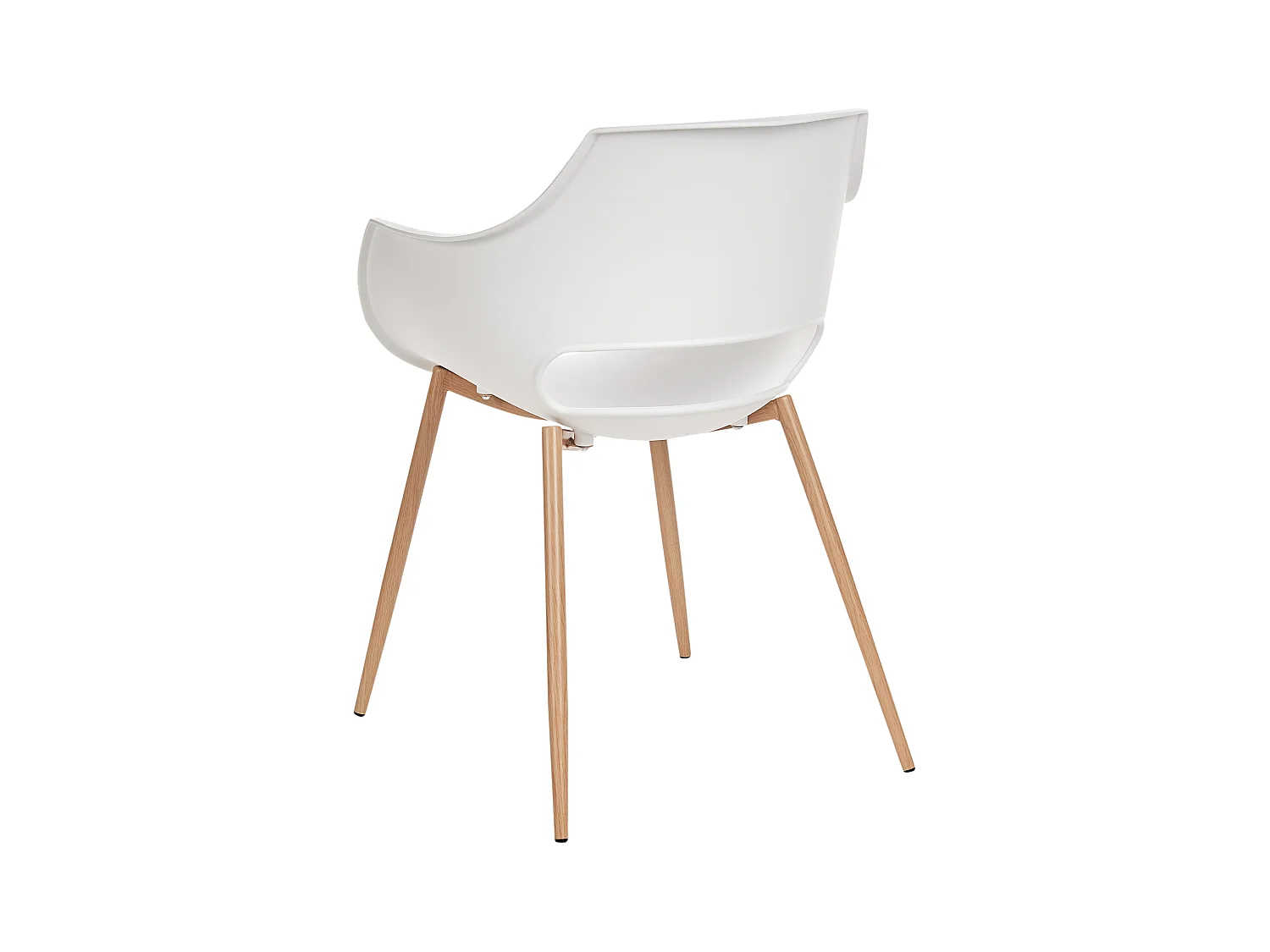 Lot de 4 chaises de salle à manger MILLERS Blanc