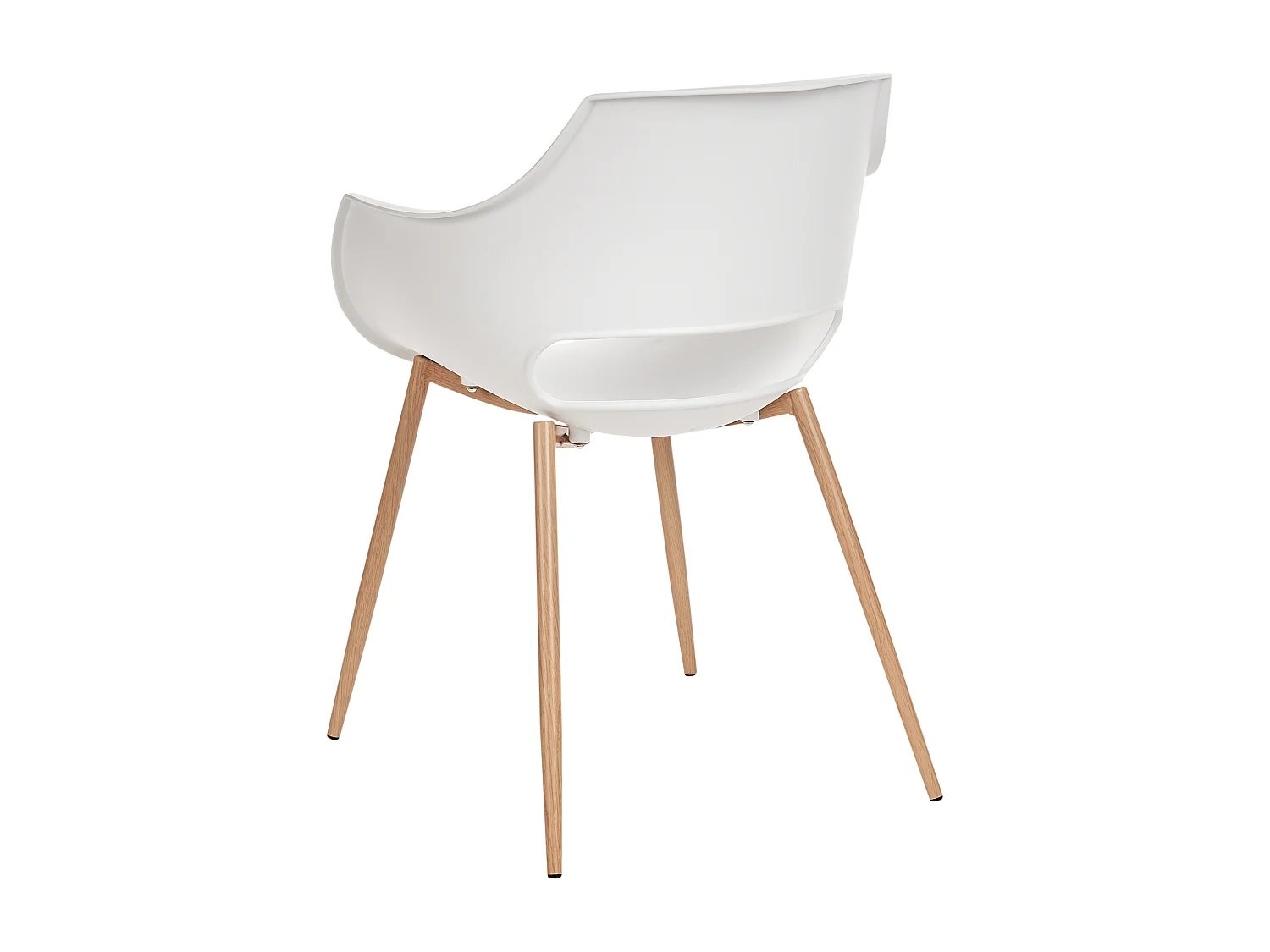 Lot de 4 chaises de salle à manger MILLERS Blanc