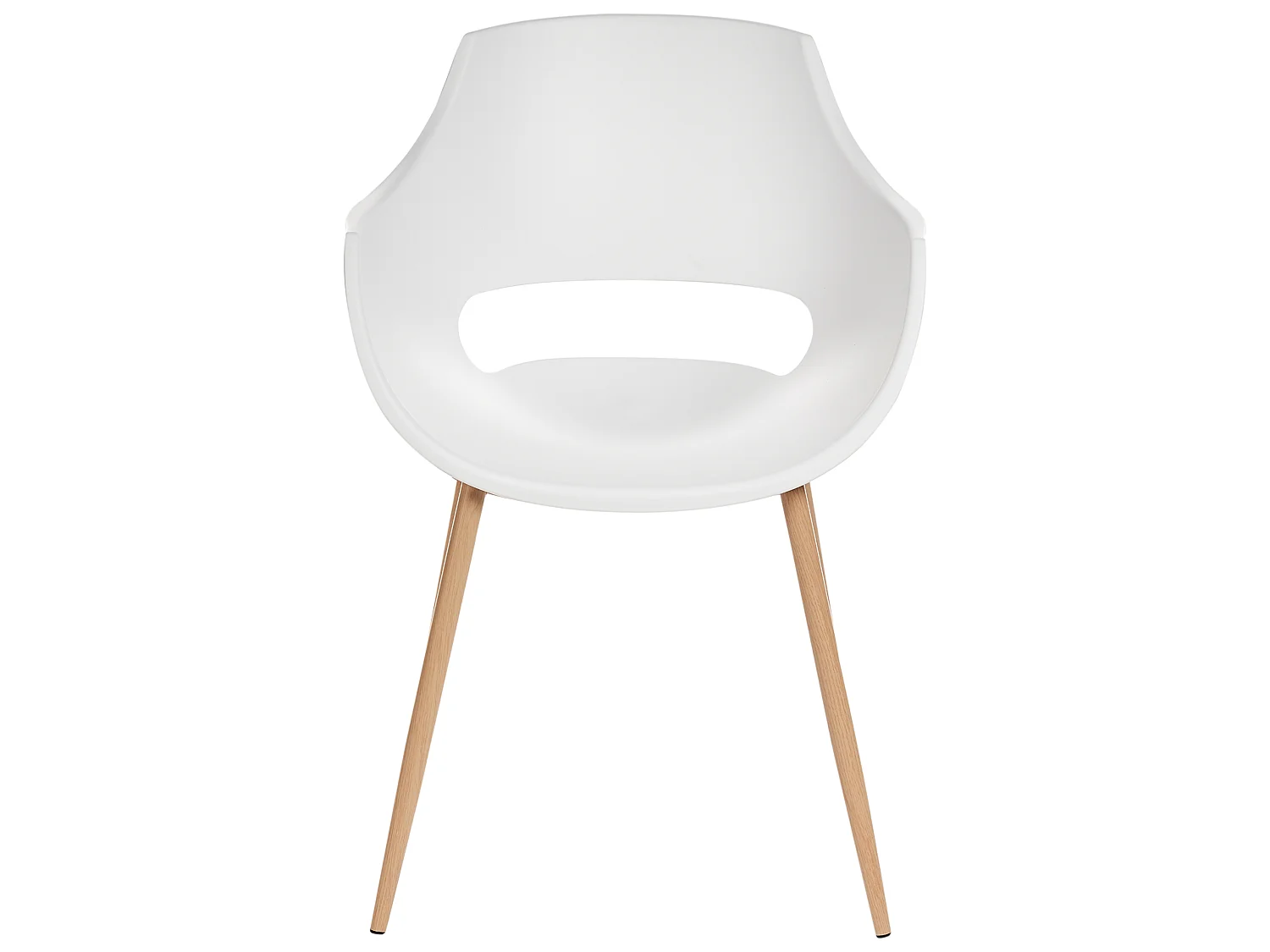 Lot de 4 chaises de salle à manger MILLERS Blanc