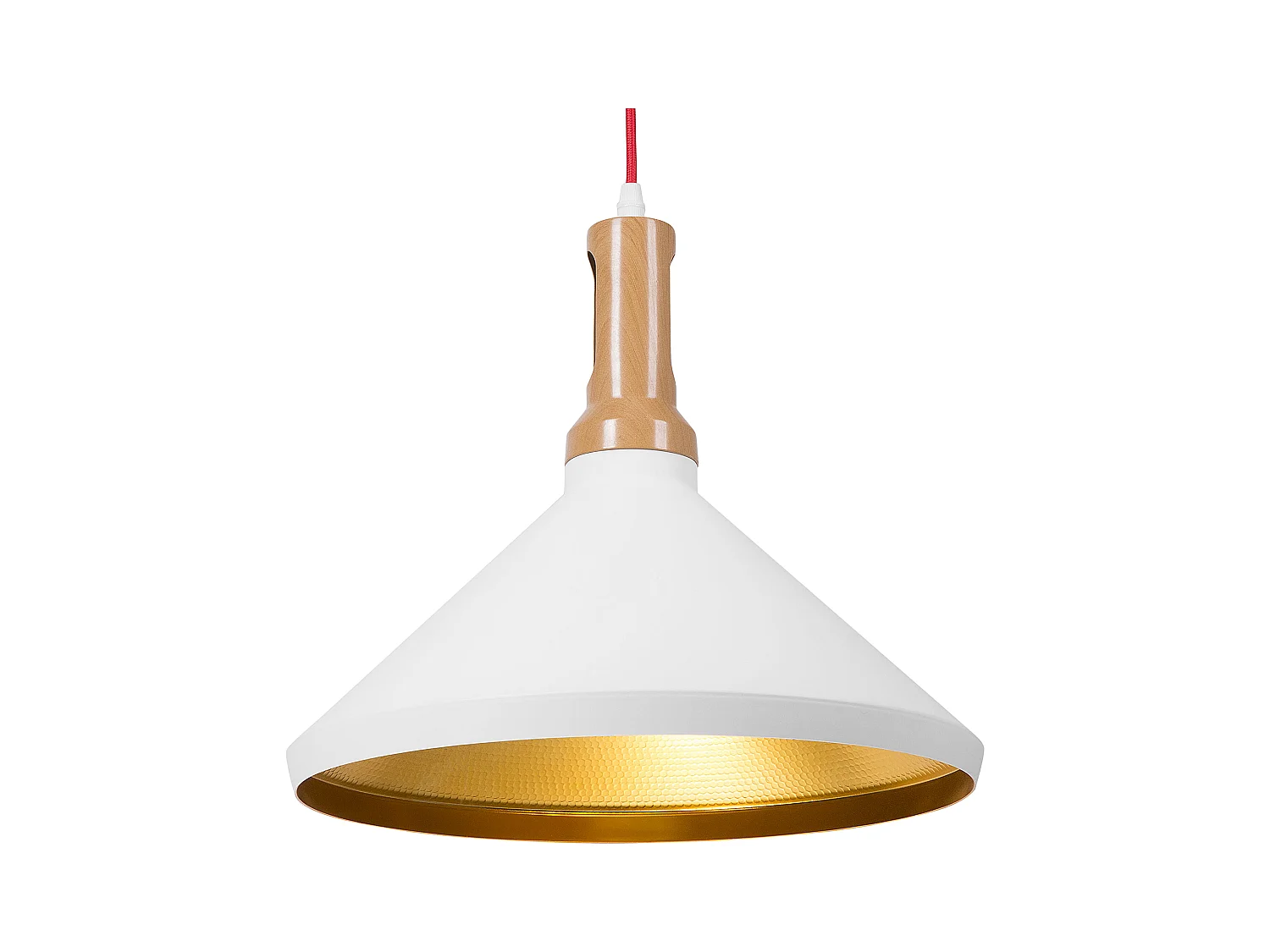 Lampe suspension LIARD Métal Blanc