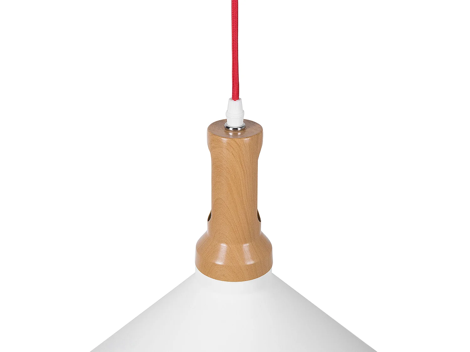 Pendellampa LIARD Metall Vit