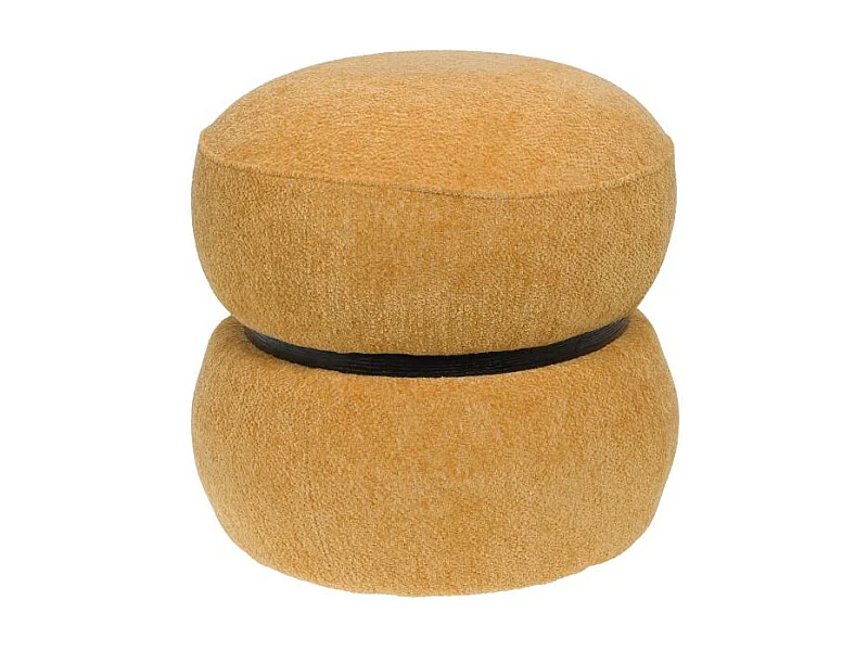 Pouf Nuage petit modèle jaune