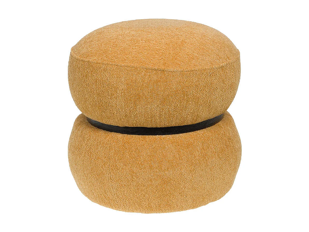 Pouf Nuage petit modèle jaune