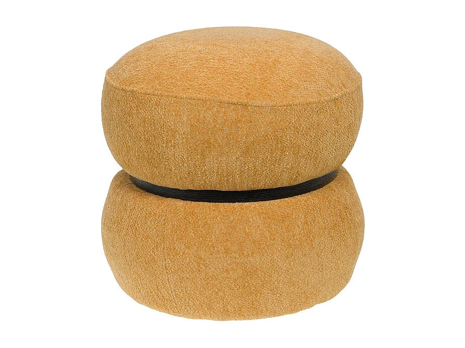 Pouf Nuage petit modèle jaune