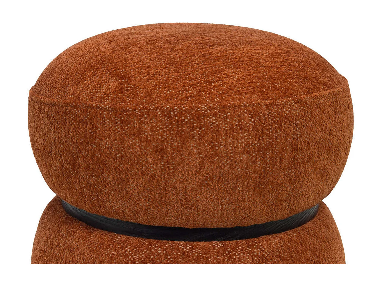 Pouf Nuage petit modèle rouge