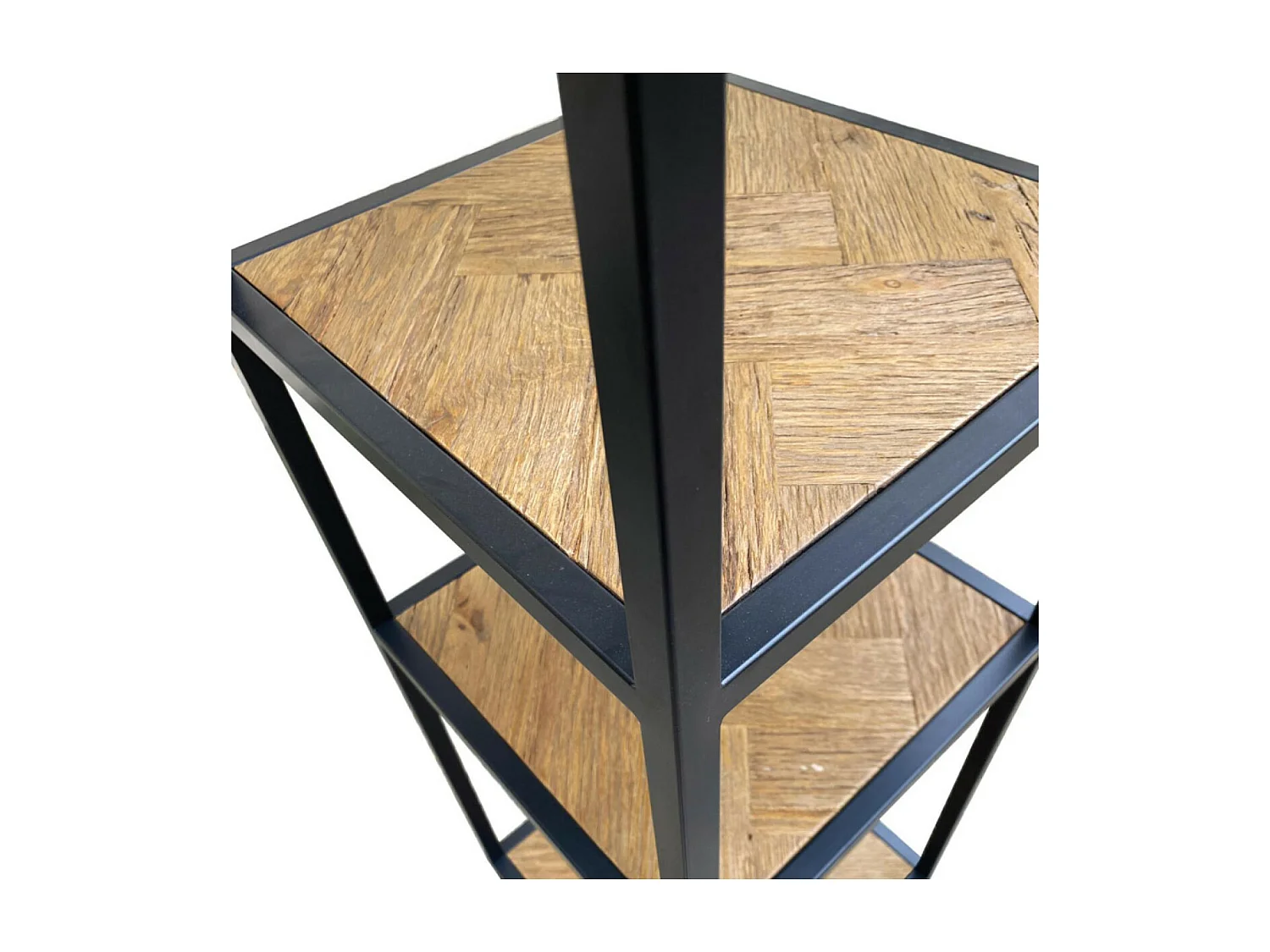 Bibliothèque 4 étagères Bois Marron - Haussmann Interior's