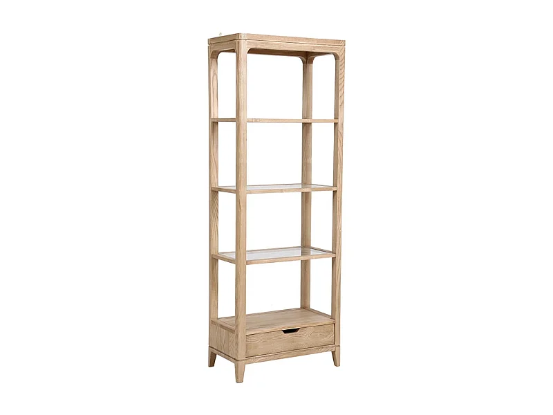 Bibliothèque Bois Beige - Tallinn Interior's