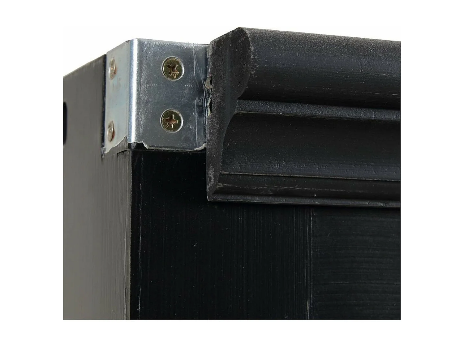 Bibliothèque modulable ouverte MDF Noir - Harmonie Interior's