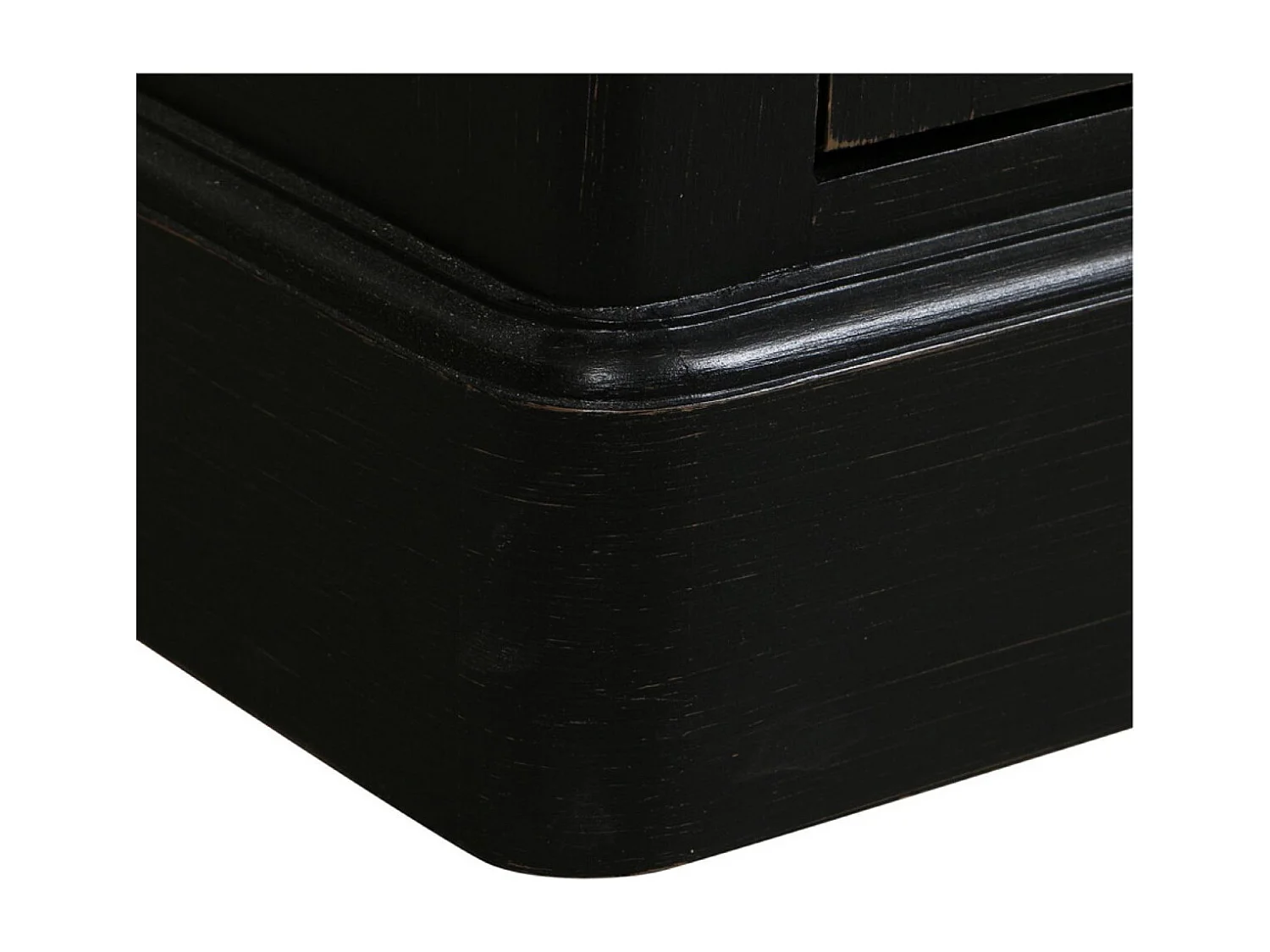 Bibliothèque 2 modules Bois Noir - Manoir Interior's