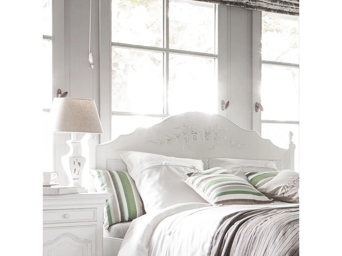 Tête de lit MDF Blanc - Romance Interior's