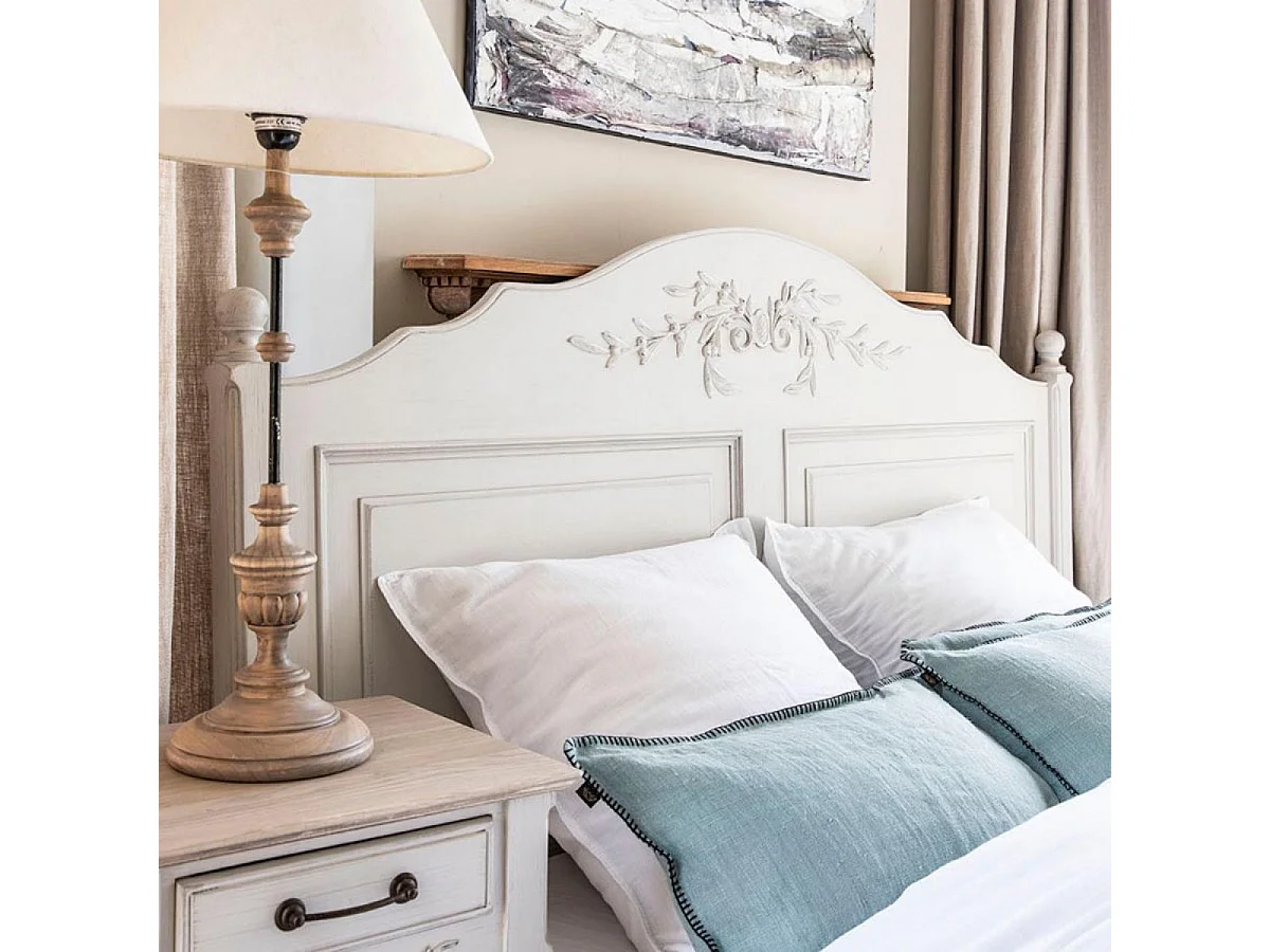 Tête de lit Bois Blanc - Romance Interior's