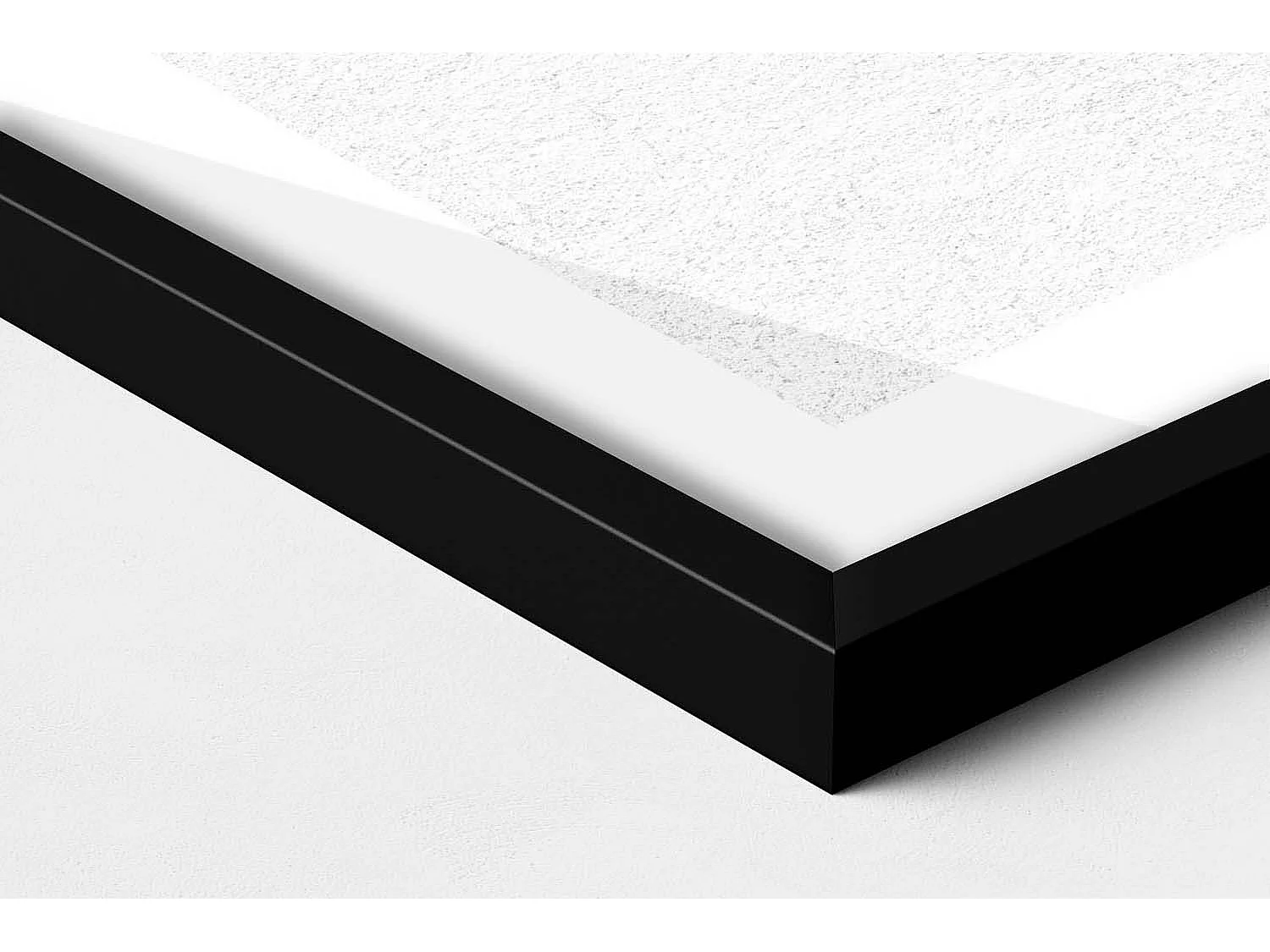 Dekoratives Gemälde mit schwarzem Rahmen, abstrakte böhmische Komposition 80 x 60 cm – perfekt für das Wohn- oder Schlafzimmer