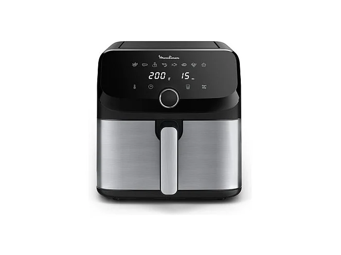 Friteuse sans huile Moulinex Easy Fry Mega EZ855D 2020 W Acier inoxydable