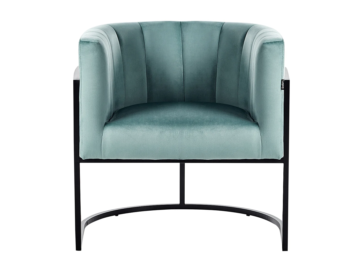 Fauteuil LARVIK II Fluweel Mintgroen