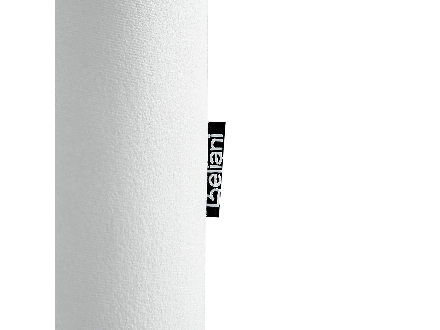 Sessel LARVIK II Samtstoff Weiss