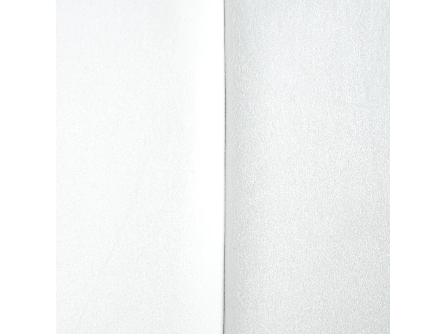 Fauteuil LARVIK II Velours Blanc