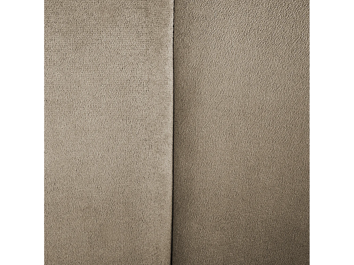 Fauteuil LARVIK II Velours Taupe