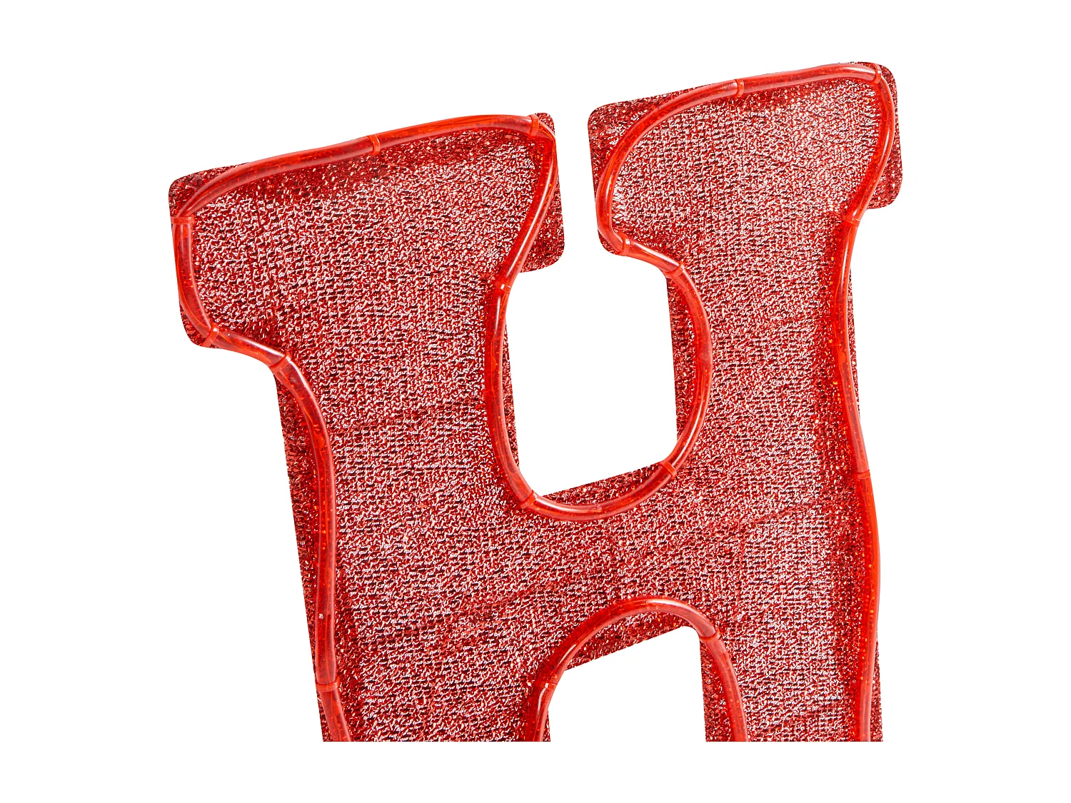 Décoration extérieure LED GRENVIK 40 cm Rouge Blanc